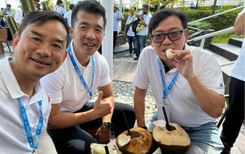 蓝博士参访印尼新首都 必一运动开拓东南亚市场